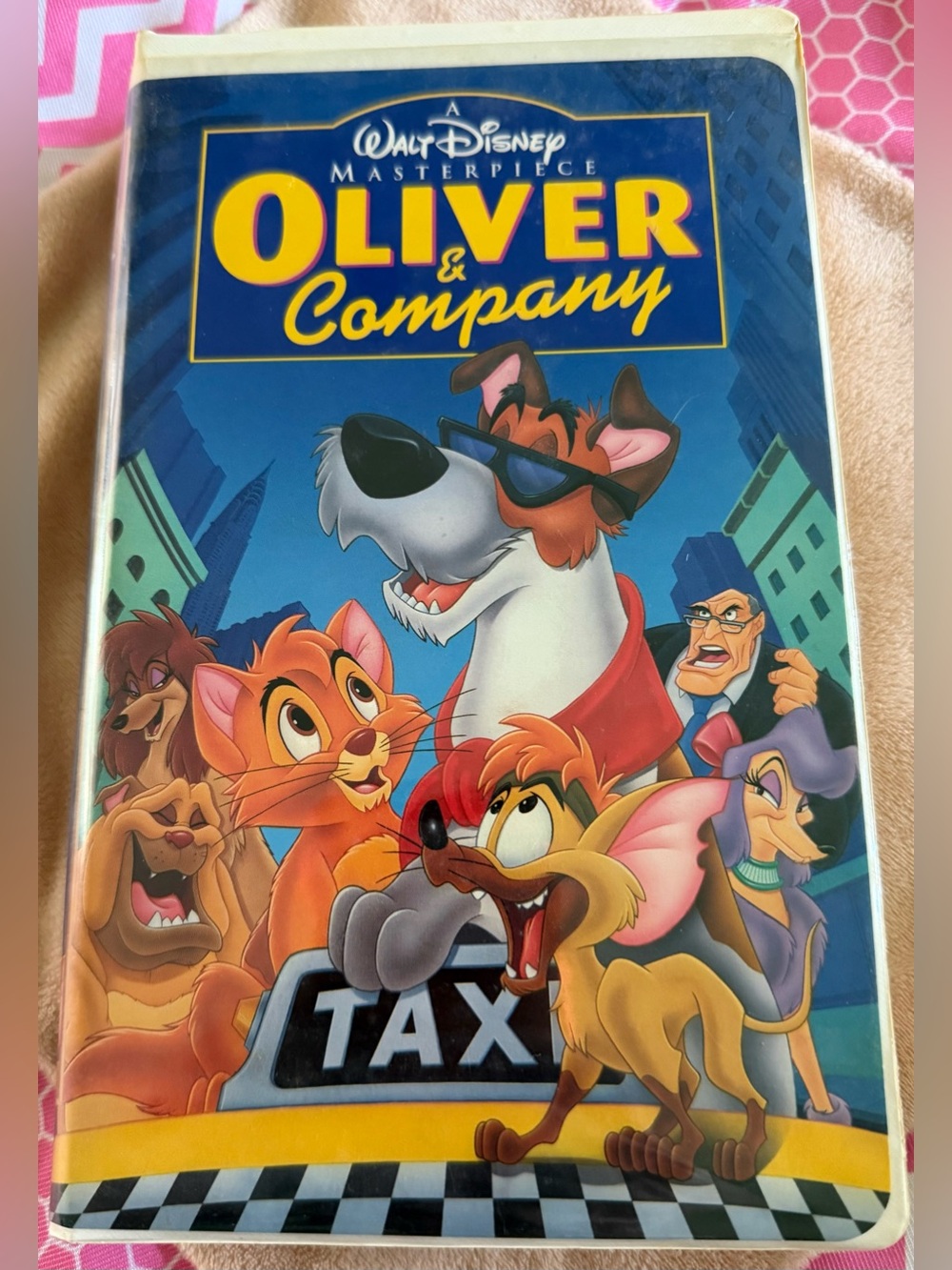 Walt Disney Masterpiece Oliver & Company VHS